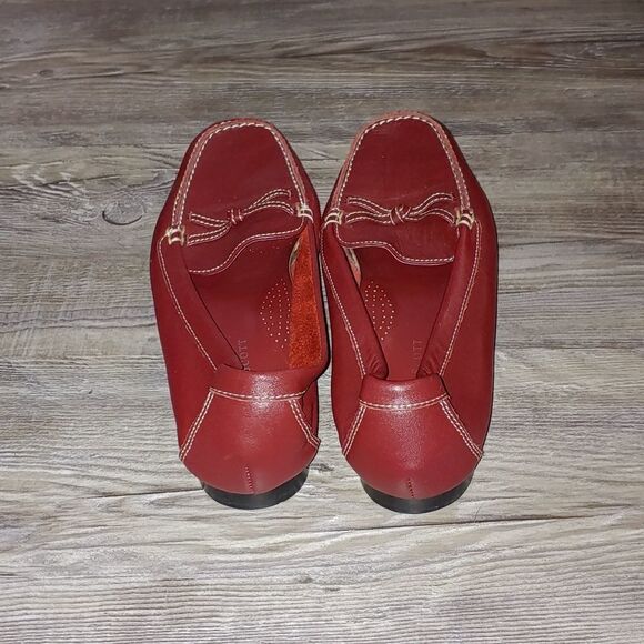 Karen Scott dark red Wendy flats Sz 7.5 - Picture 3 of 6
